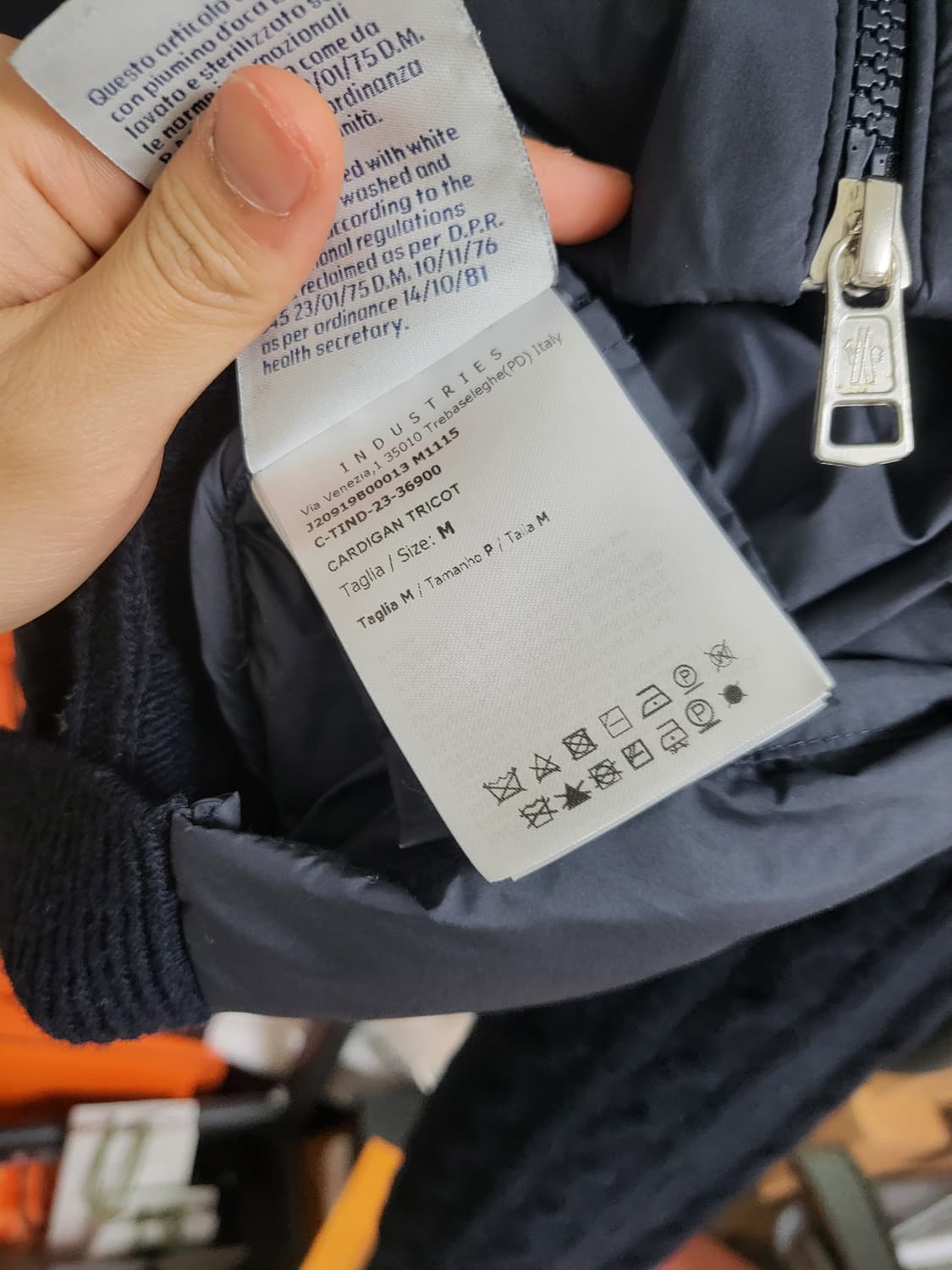 24FW 몽클레어 트리콧 니트패딩 m 상품이미지6