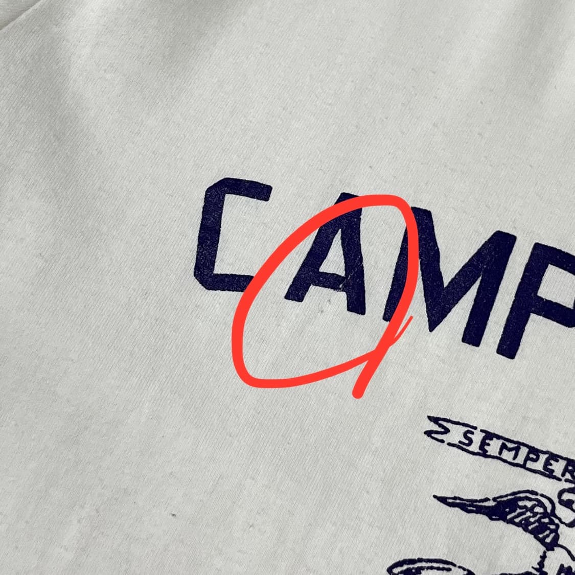 [100] 90's 러셀 'Camp Young' 반팔  상품이미지5
