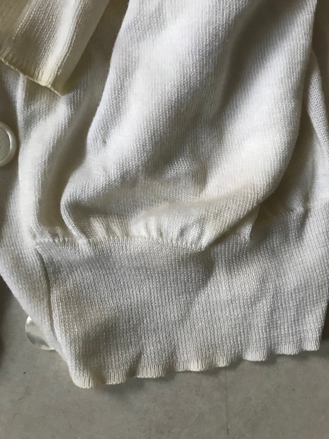 폴로 아이보리 니트가디건 상품이미지8