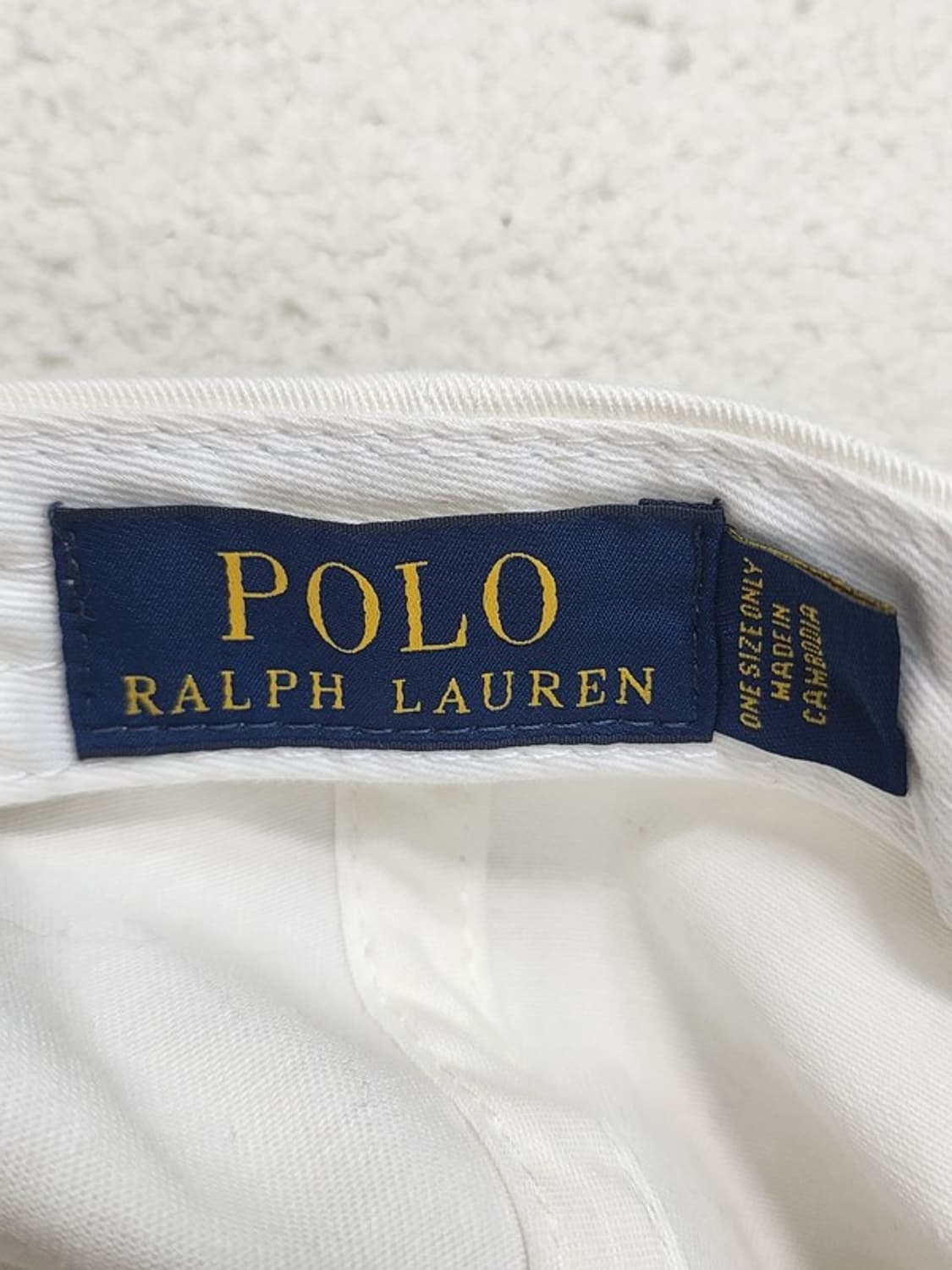 RALPH LAUREN 빅포니+베어 화이트볼캡 상품이미지8