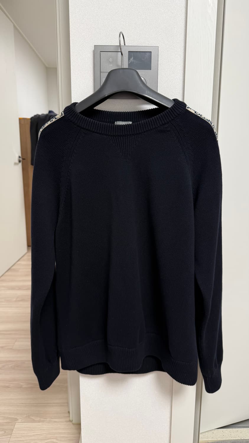 [XXL / 2XL] 디올 오블리크 인서트 니트 네이비 상품이미지2