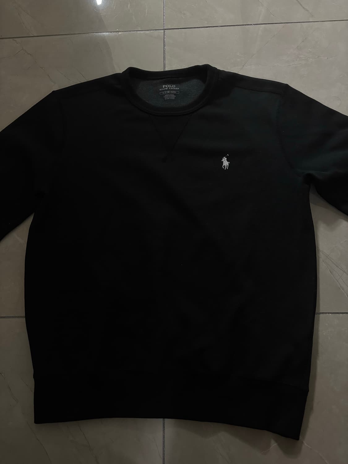 폴로 검정 맨투맨  상품이미지2