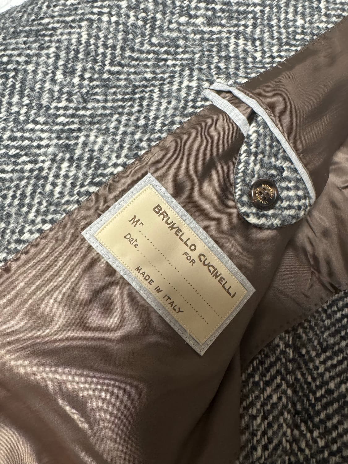 브루넬로 쿠치넬리 울 캐시미어 혼방코트 50사이즈 상품이미지2