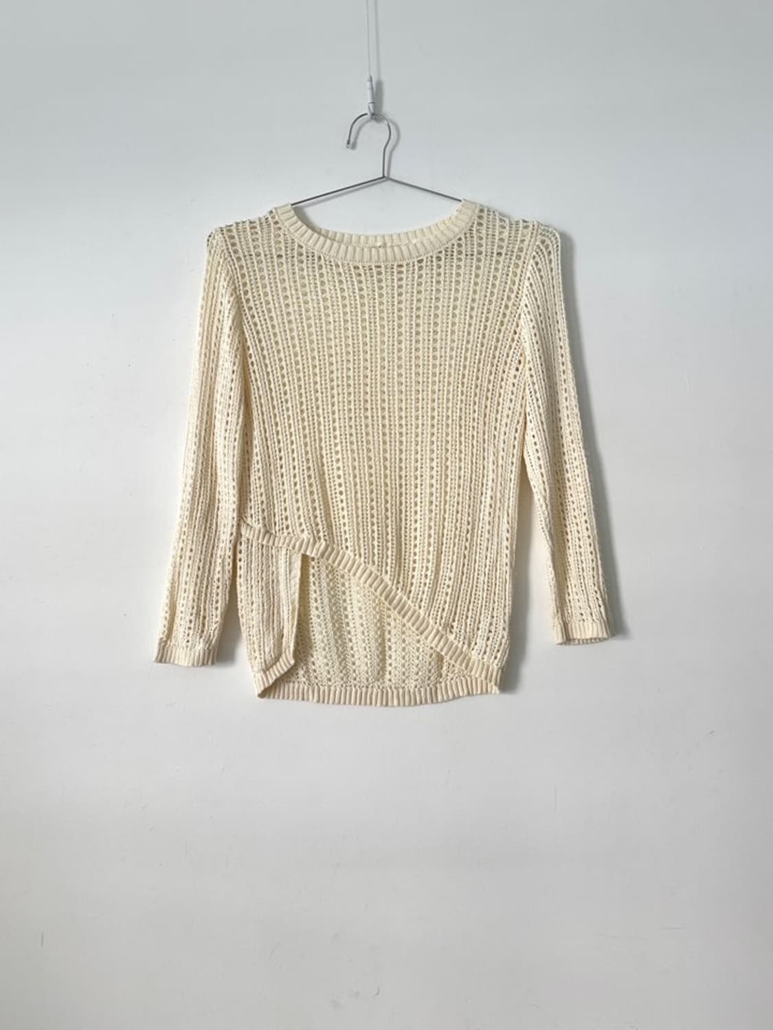 Net punching open knit / ivory 상품이미지1