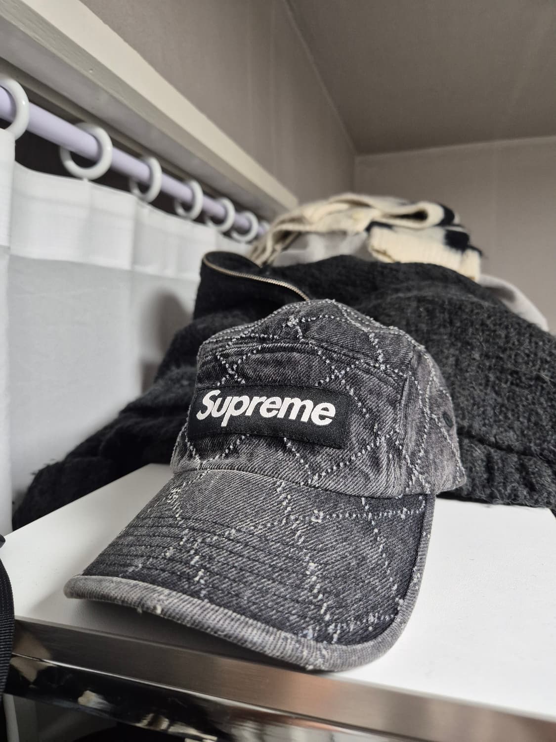 슈프림 23FW 데님 캠프캡 상품이미지1