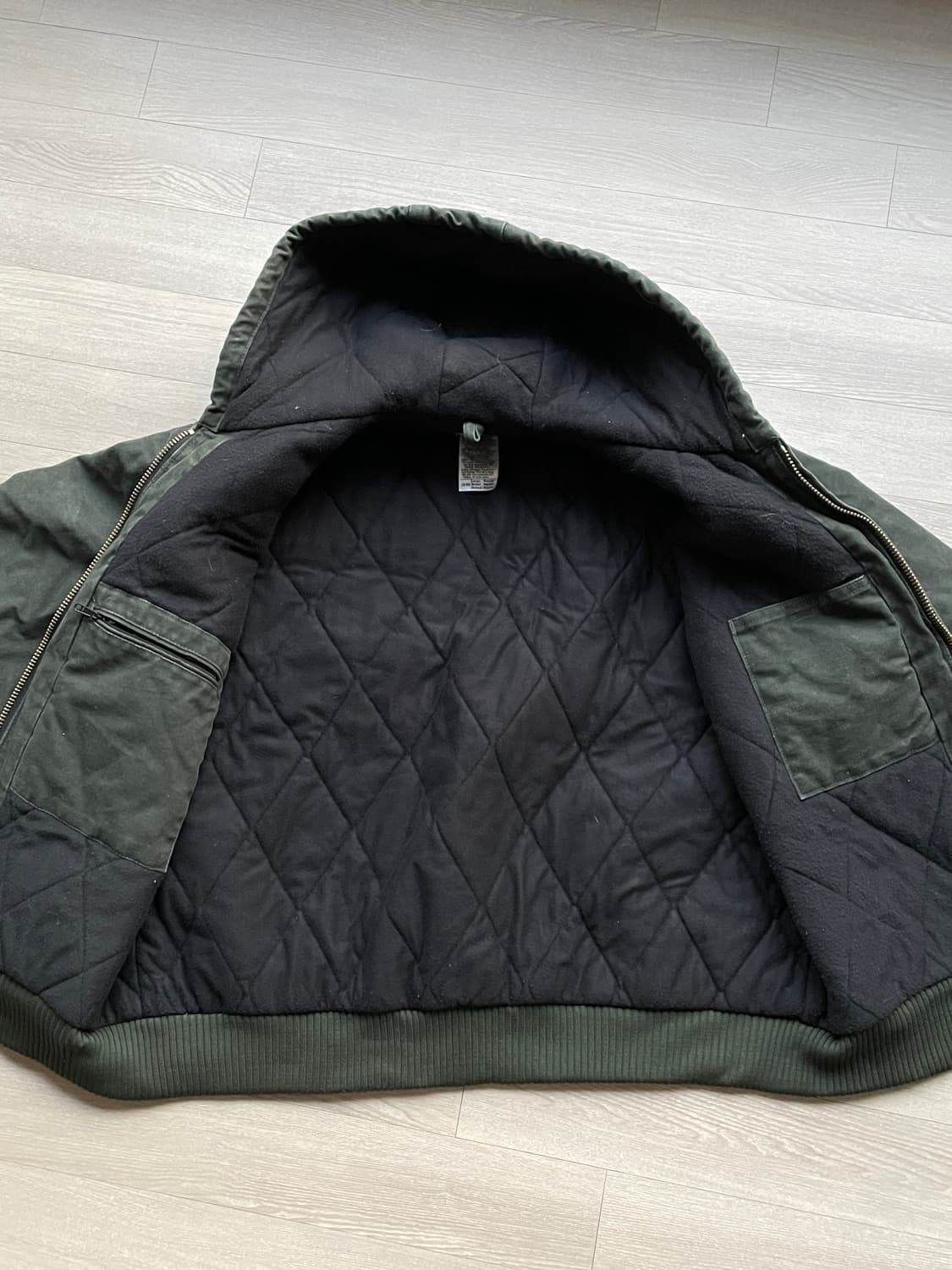 칼하트 j130 mos 모스 액티브 샌드스톤 빈티지 carhartt 상품이미지6