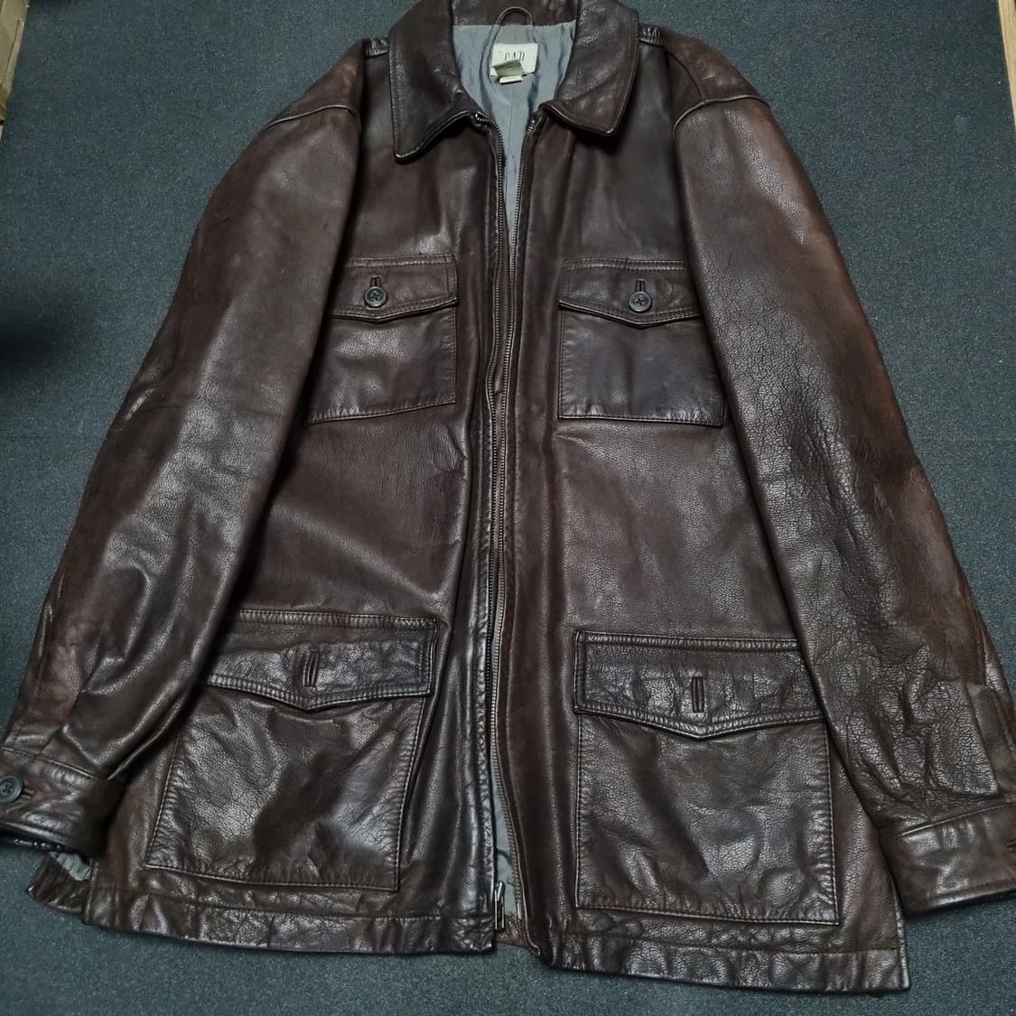 올드갭 4포켓 레더자켓 상품이미지1