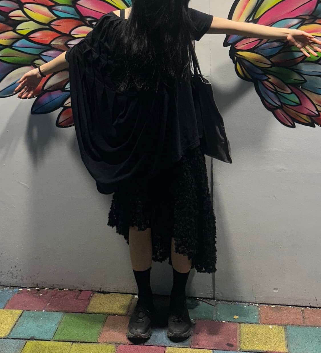 gomme 언발란스 티셔츠 상품이미지3