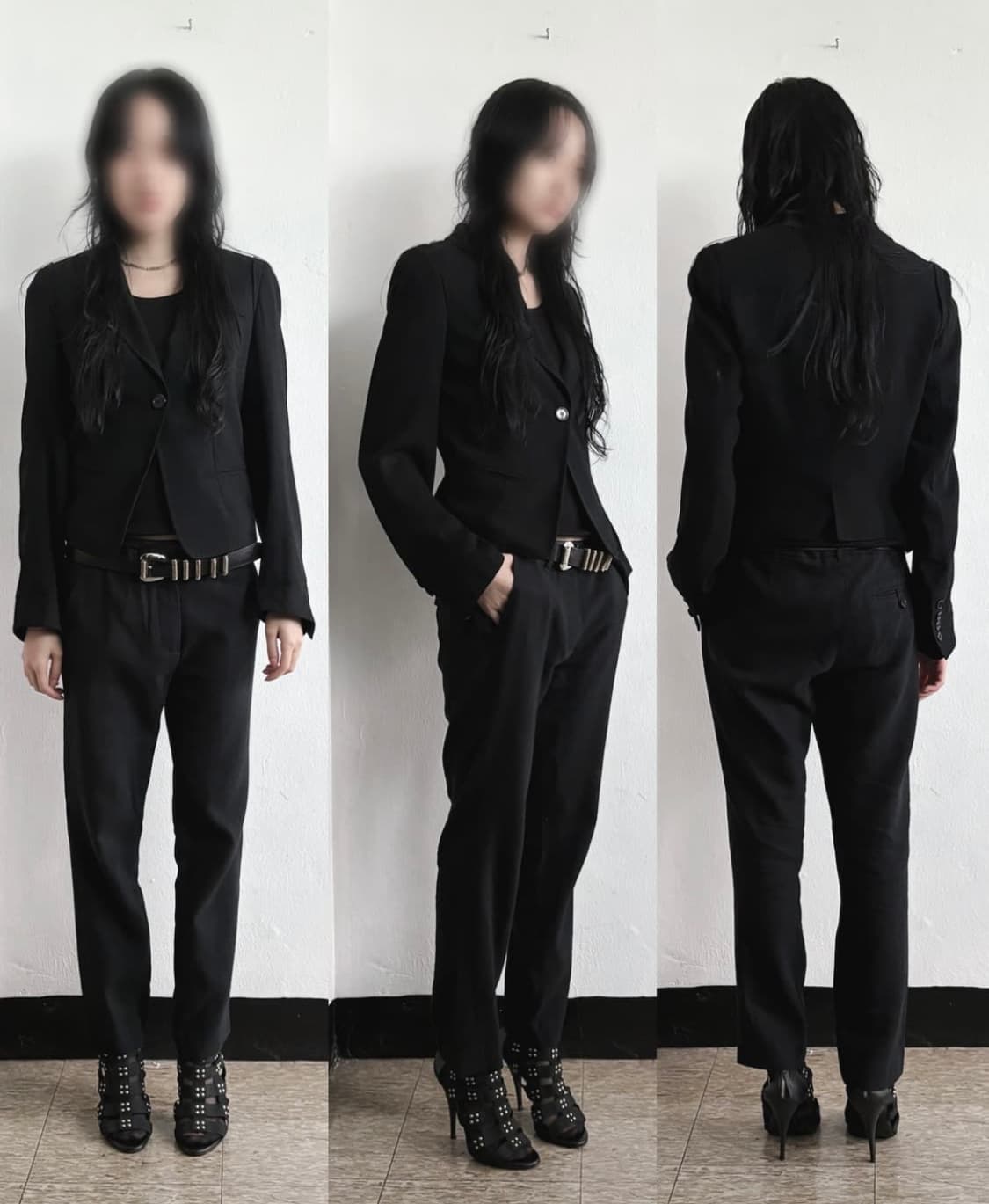 앤드뮐미스터 써머울 수트 셋업 상품이미지1