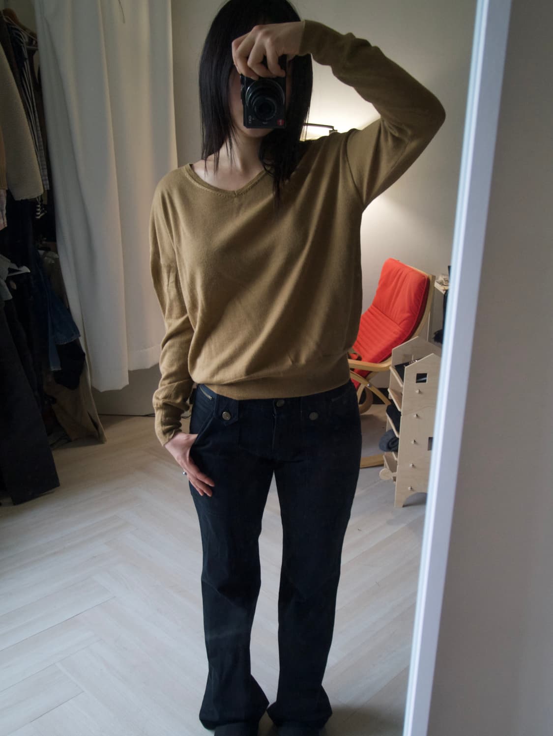 [UNITED ARROWS] v neck basic knit 상품이미지3
