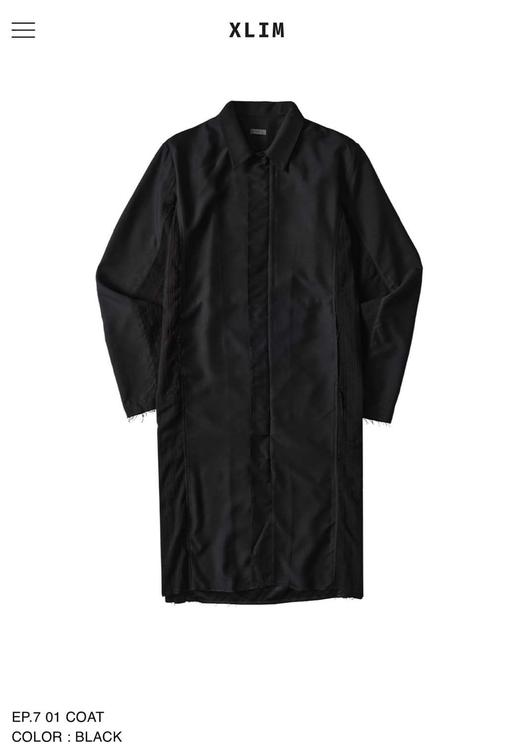 EP. 7 01 COAT(black) 상품이미지1