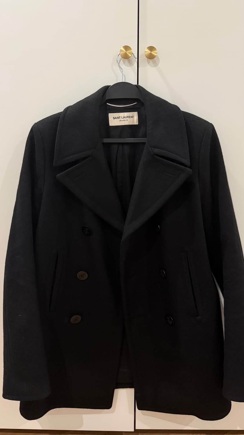 생로랑 13fw 피코트 에디슬리먼 50 사이즈 상품이미지2