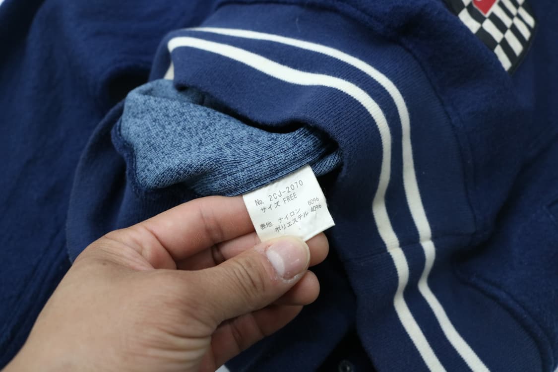 히스테릭 글래머 빈티지 레이싱 패치 스타디움 자켓 (FREE) 상품이미지9