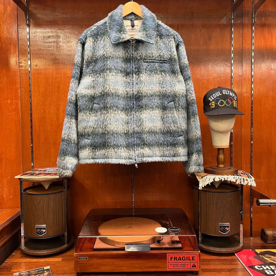 디스이즈네버뎃 브러쉬드 체크 자켓  [ 100 ] 상품이미지2