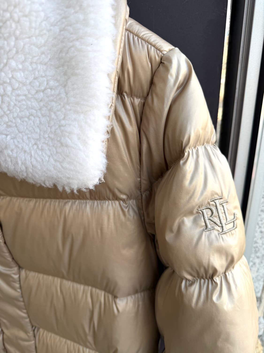 S/ 폴로랄프로렌 25FW 블랙라벨 다운 시어링 패딩 상품이미지7