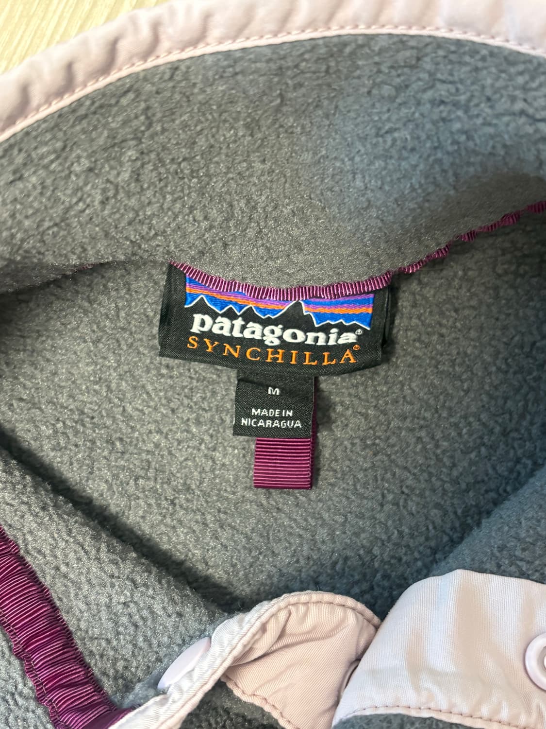 파타고니아 신칠라 후리스 반집업 플리스 상품이미지4