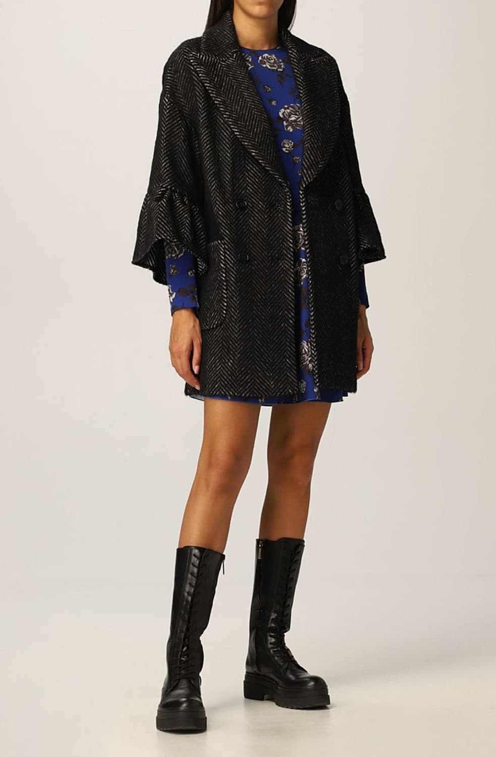 여) 발렌티노 러플슬리브 울코트  상품이미지1