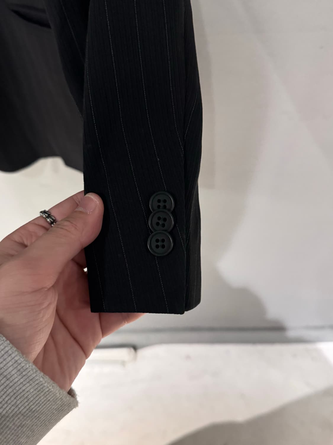 엠포리오 아르마니 스트라이프 3B 수트 셋업  상품이미지4