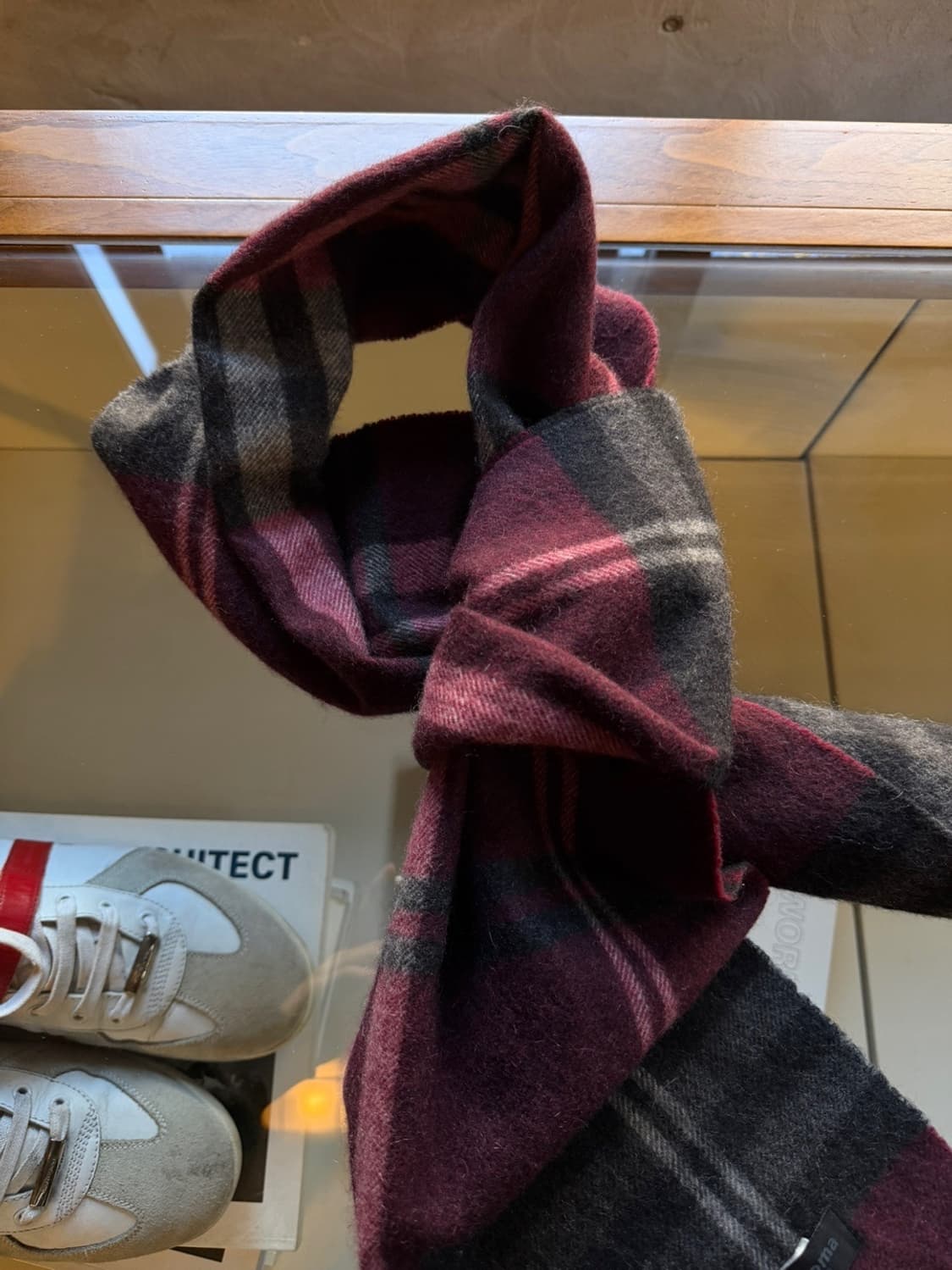 레노마 캐시미어 머플러  상품이미지2