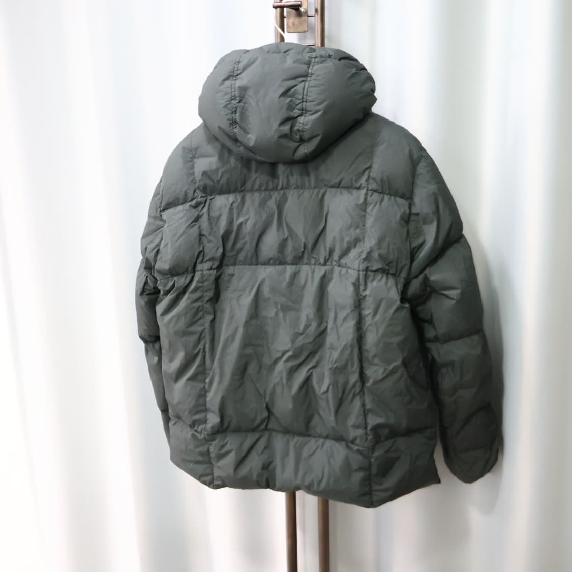 스톤아일랜드 크링클랩스 카키 패딩 점퍼 XL/105 상품이미지6