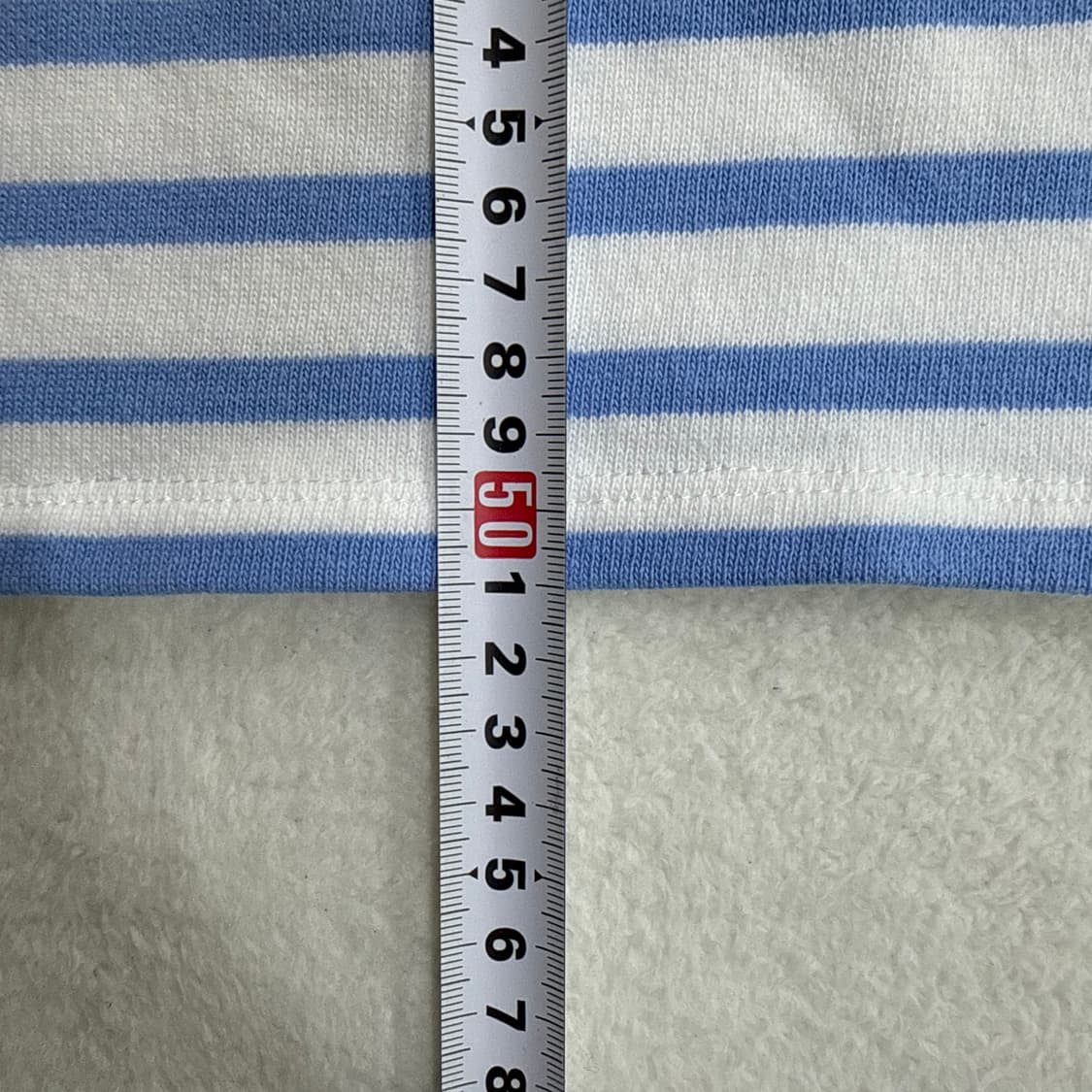 실측확인 세인트제임스 스트라이프 긴팔티 0320T 상품이미지6