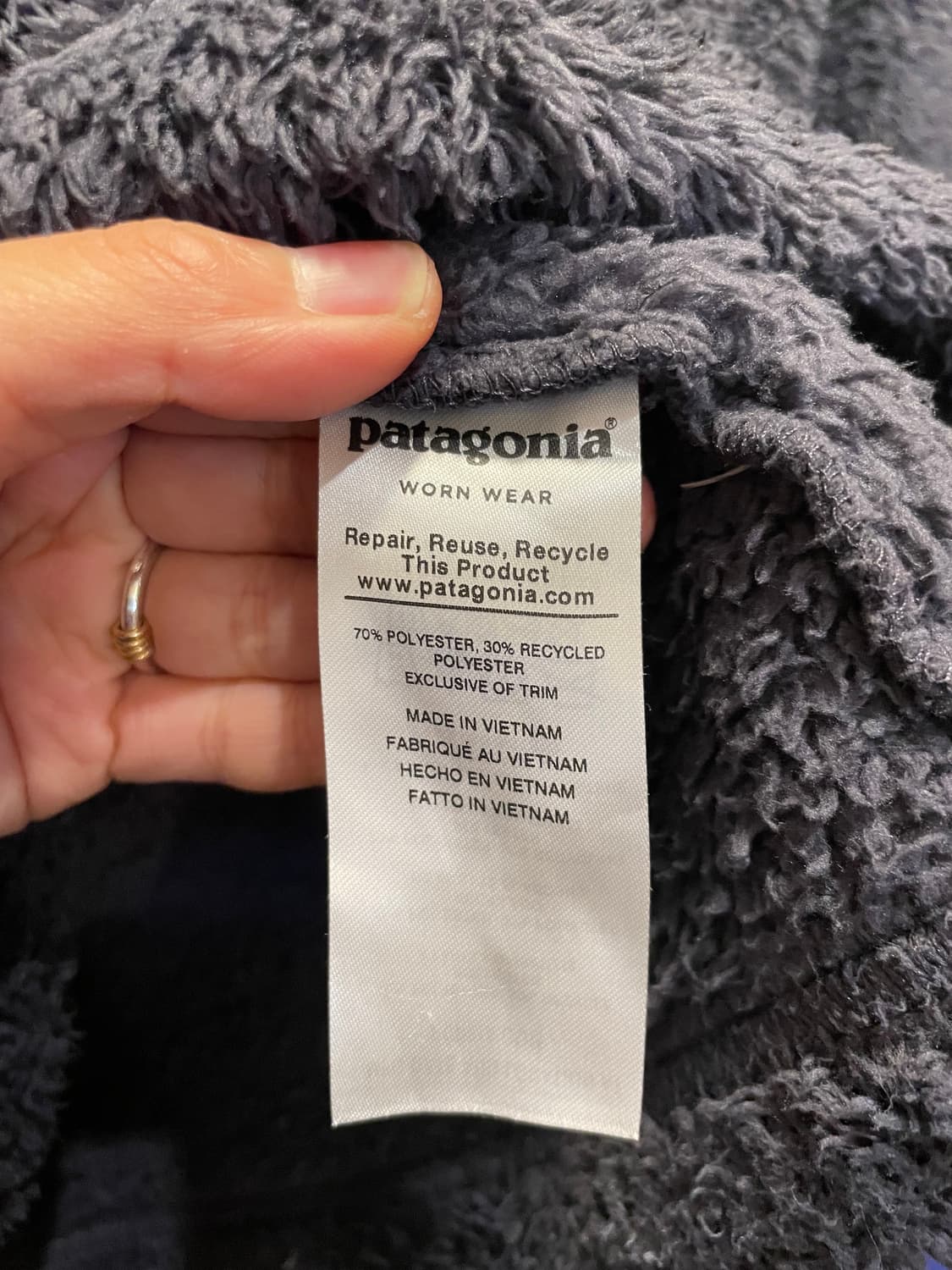 Patagonia Womens 1/4-Zip Fleece Pullover 상품이미지4