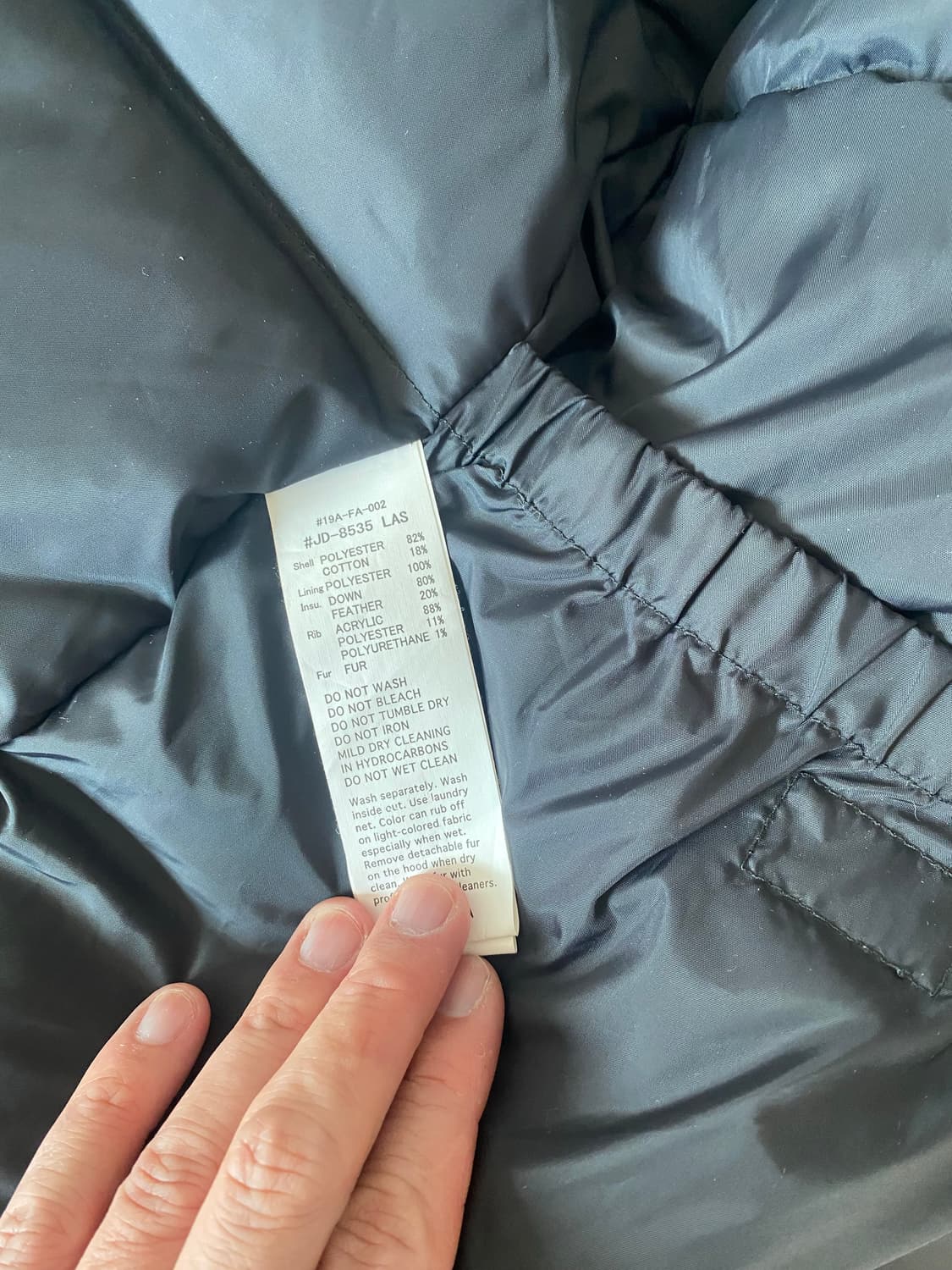 Danton 후드패딩 판매합니다 상품이미지6