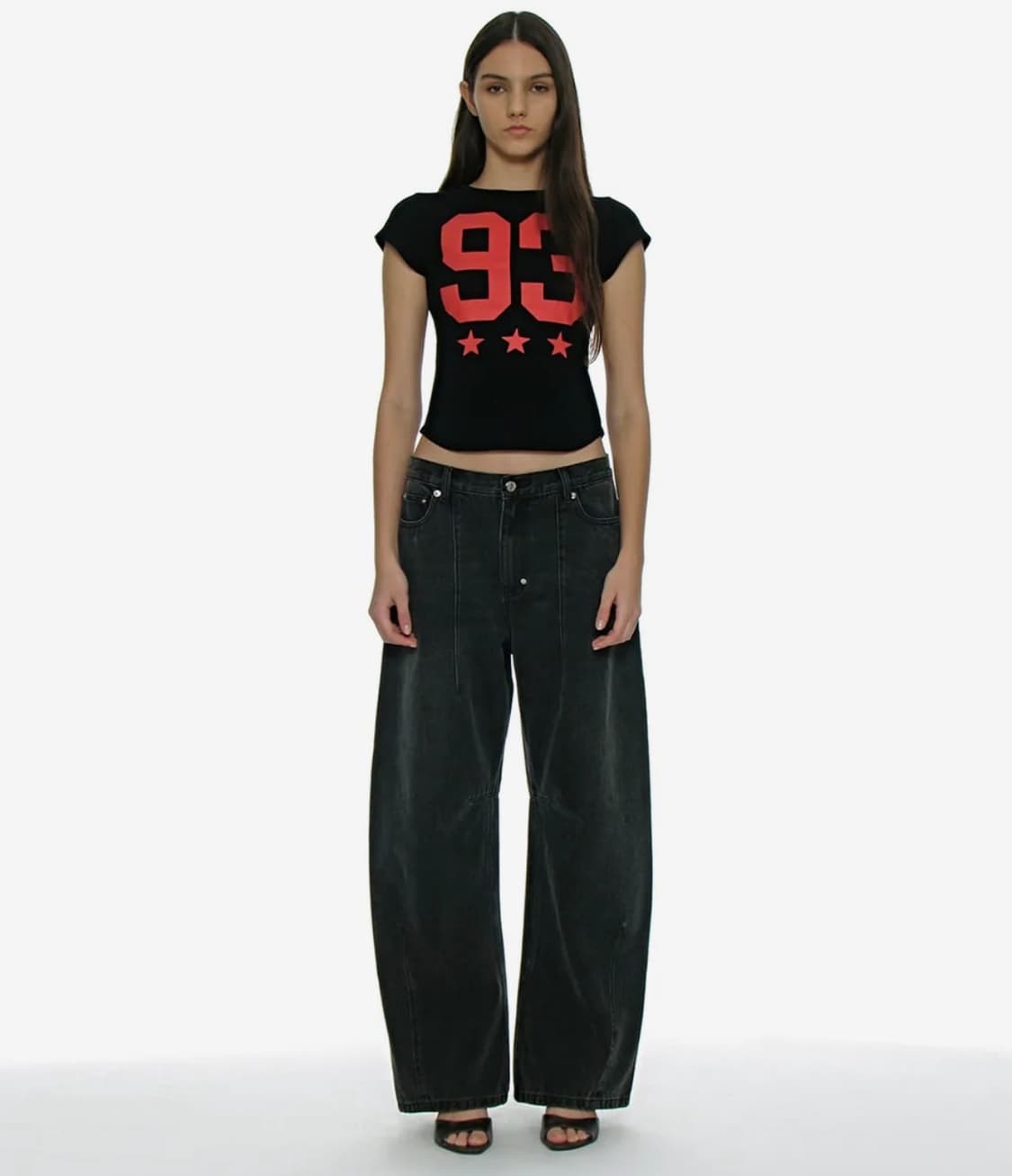 워시드 라운딩 진_블랙 상품이미지1