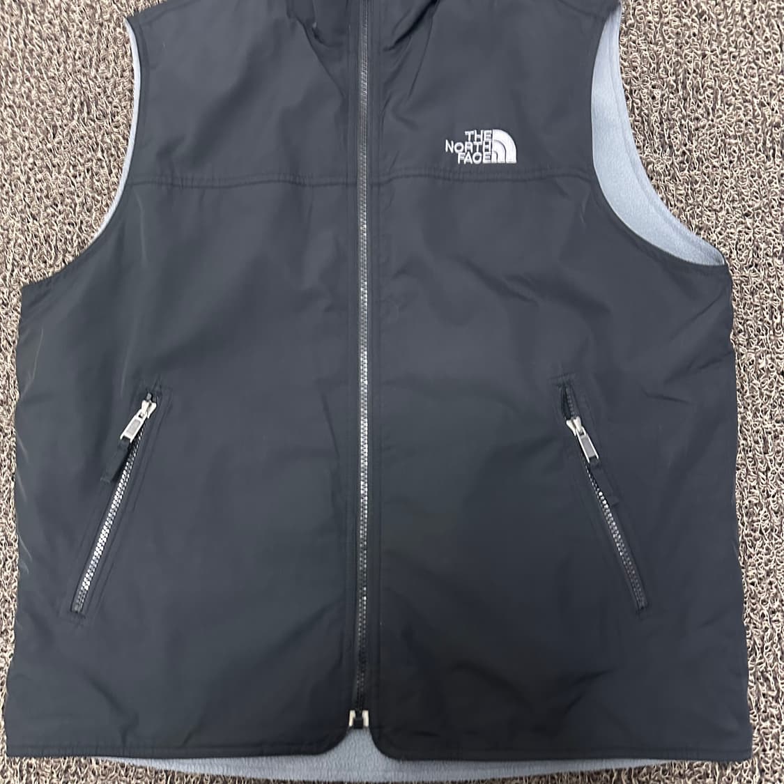 노스페이스 기모 양면 조끼 블랙 M 상품이미지3