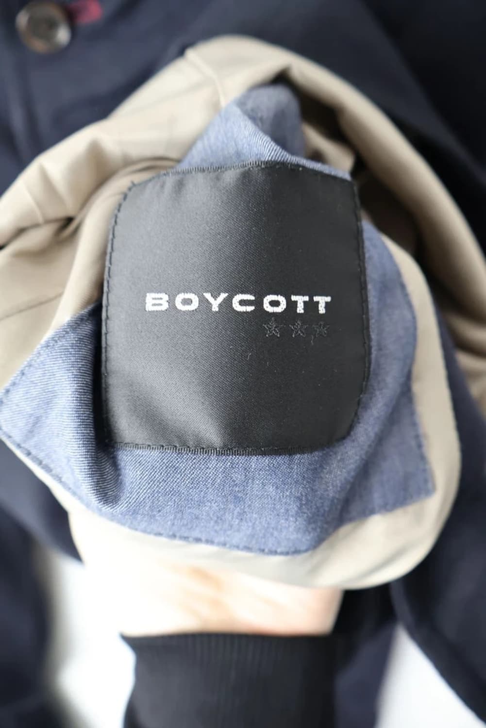 Boycott Button Hood Coat 상품이미지7
