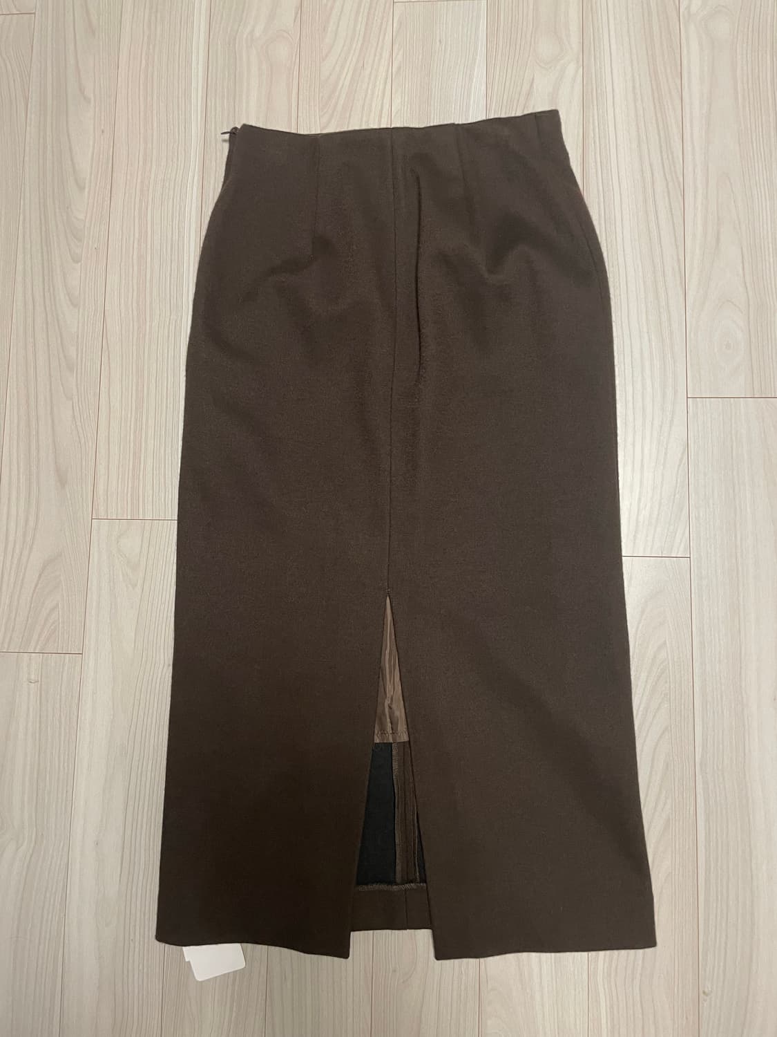 일본 빈티지 울혼방 H라인 스커트 상품이미지2