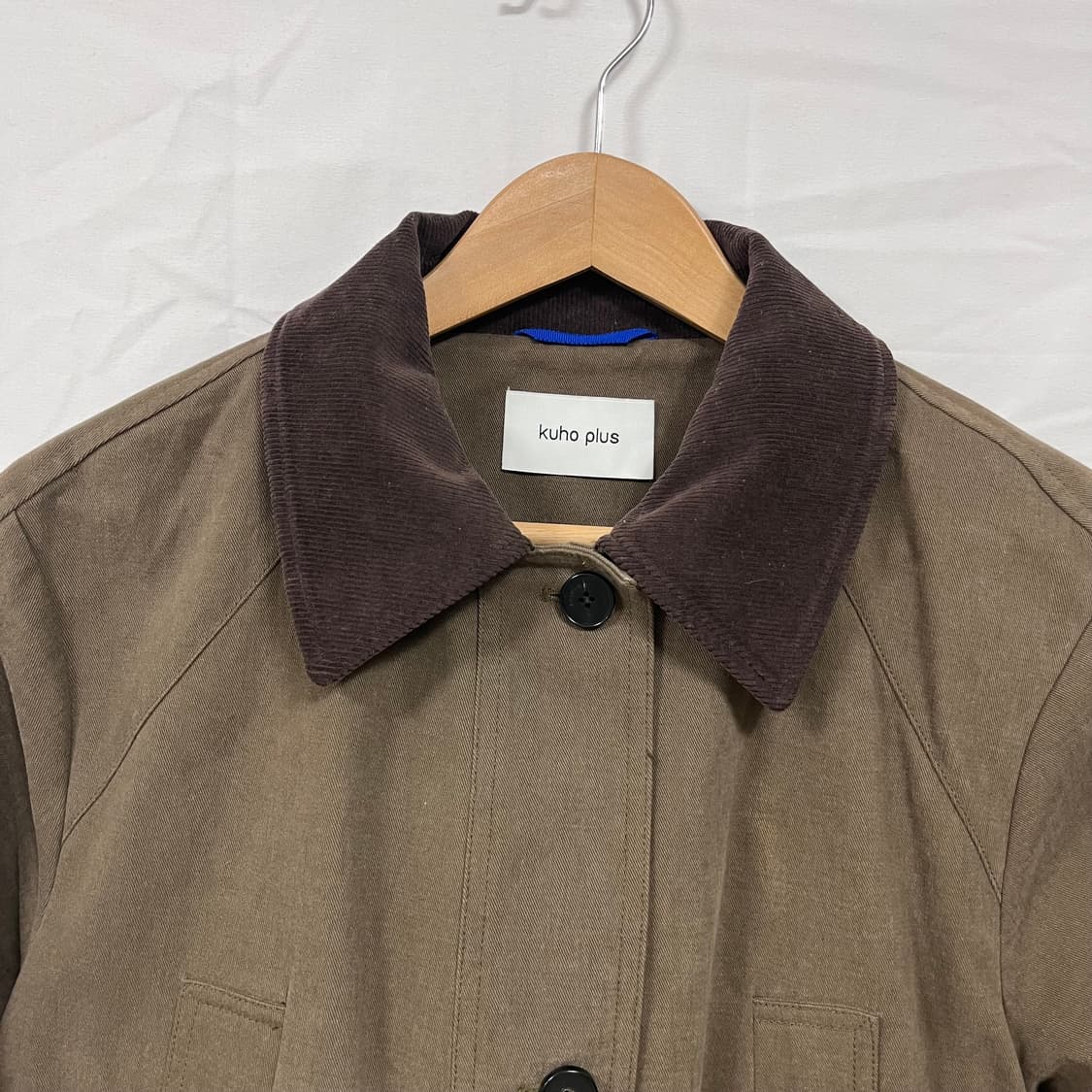 24SS 구호플러스 코듀로이 카라 미디 자켓 상품이미지7