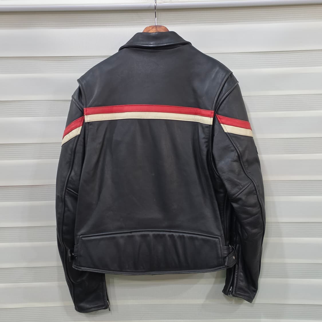 빈티지 DMP 레이싱 바이커 가죽자켓- L정도 상품이미지6