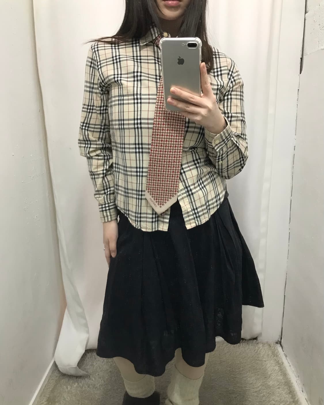 버버리 노바체크 여성 셔츠 상품이미지4