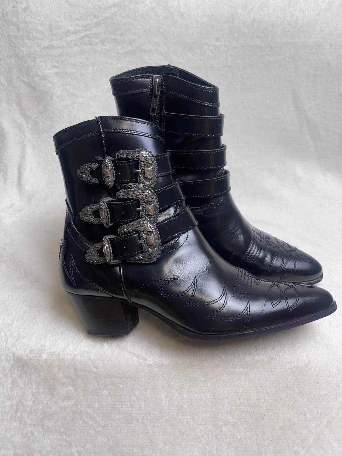 [39] THE KOOPLES WESTERNS COWBOY BOOTS  상품이미지1