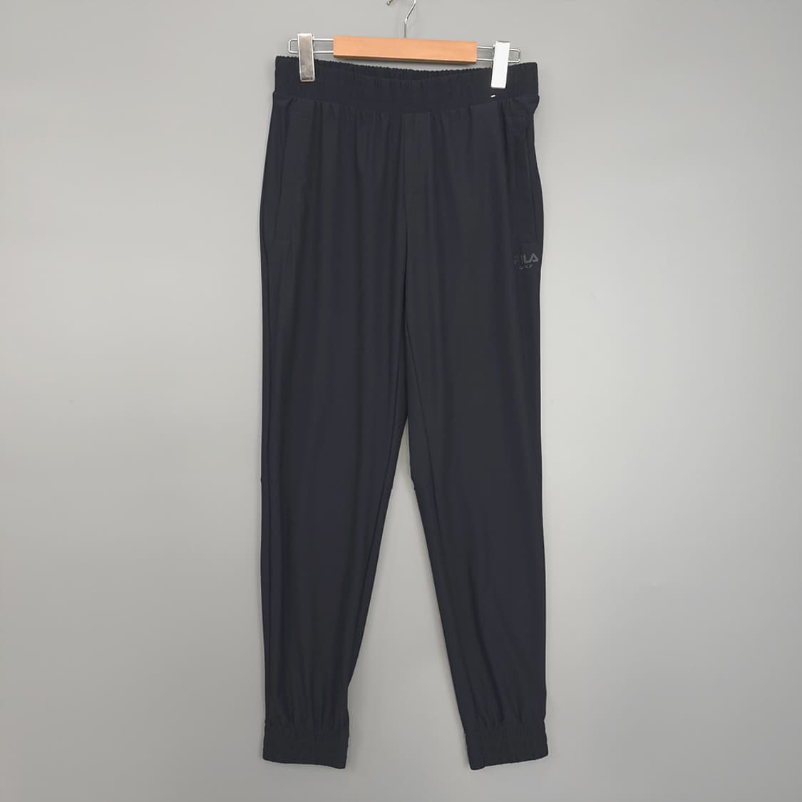 휠라 FILA 골프 트리코트 조거팬츠 블랙 L 상품이미지1