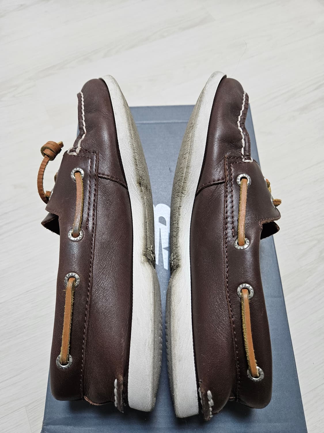 스페리 플러스웨이브 보트슈즈 브라운 (265 / 8.5W) 급매 상품이미지4