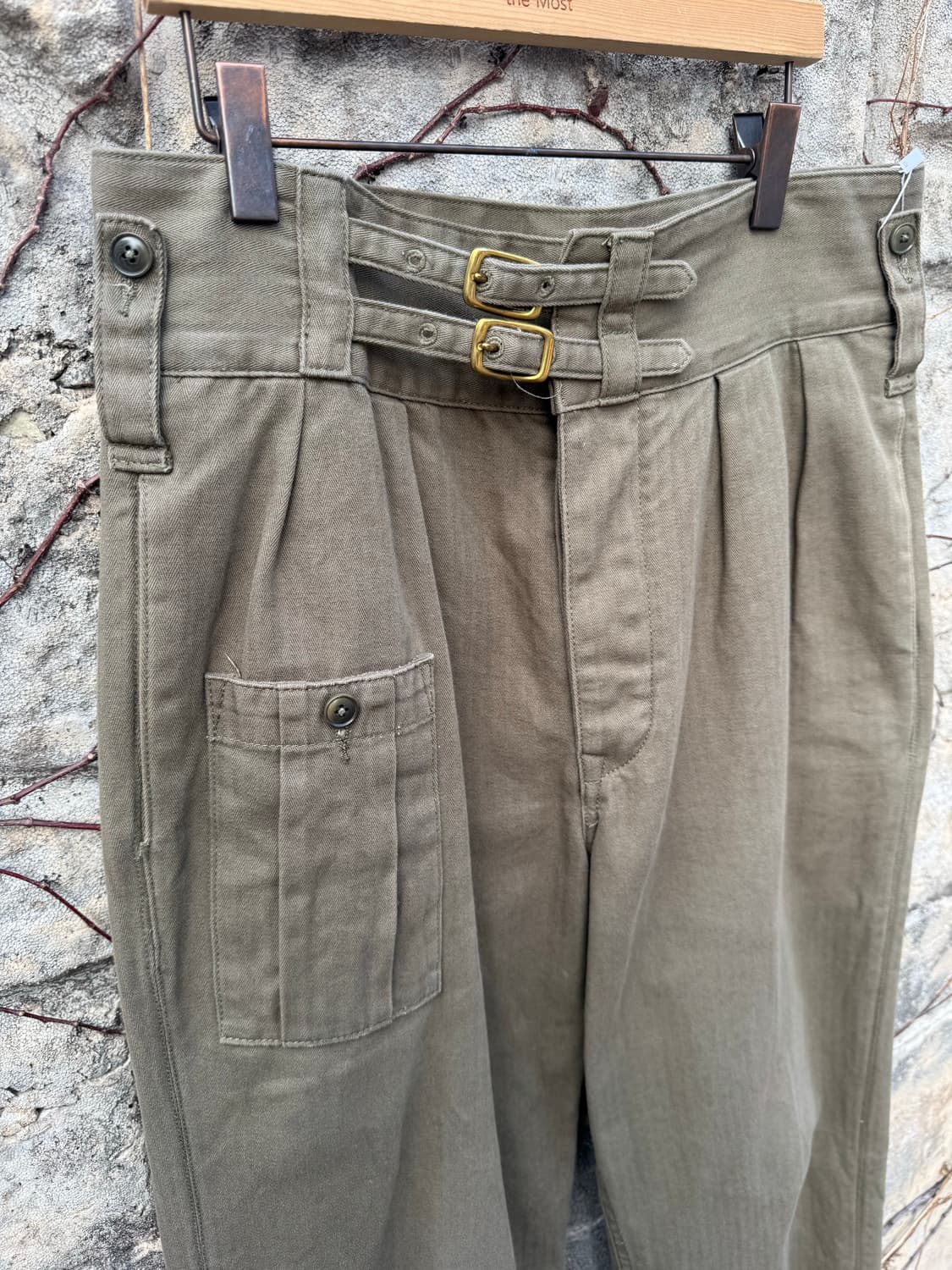 Nvgs 40s 영국군 복각 hbt 구르카 팬츠 미군 프랑스군 상품이미지7