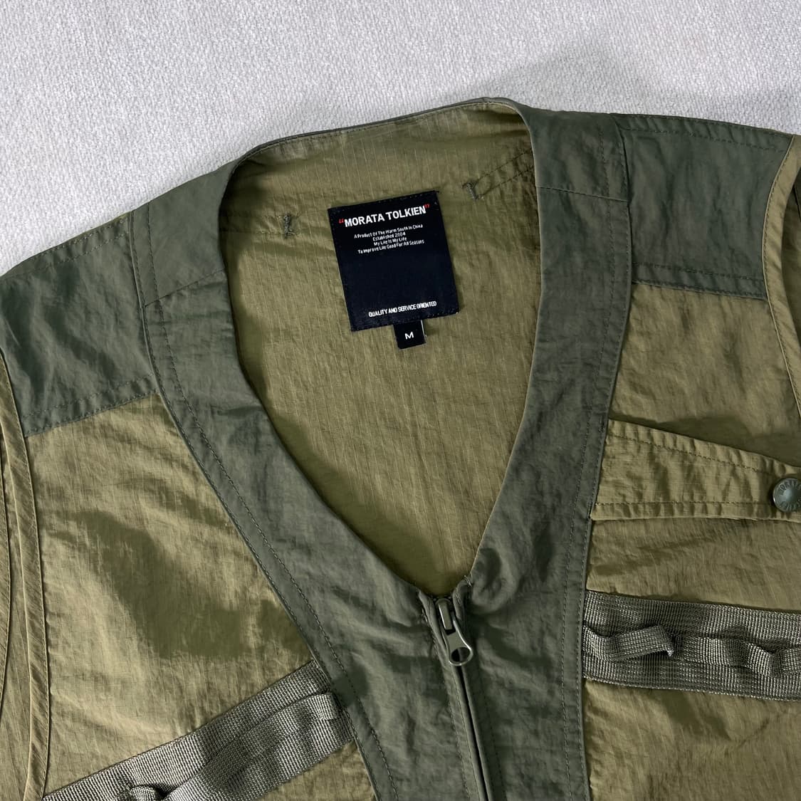 100 모라타 톨케인 빈티지 피싱 베스트 조끼  상품이미지3
