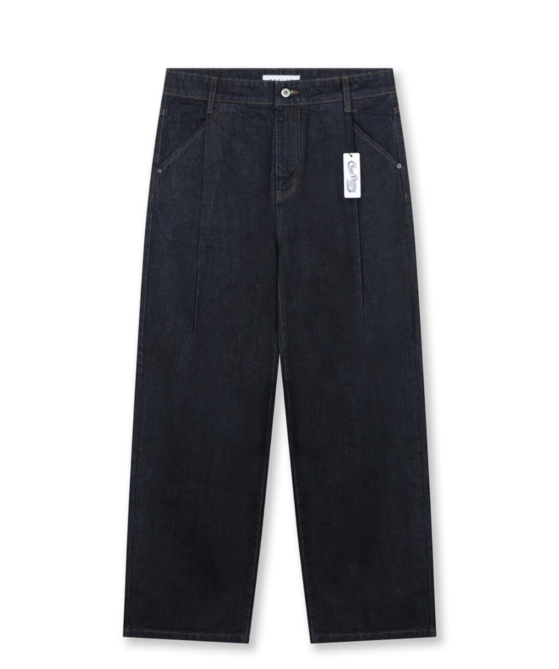 비슬로우 콘밀 딥 원턱 진 인디고 상품이미지1