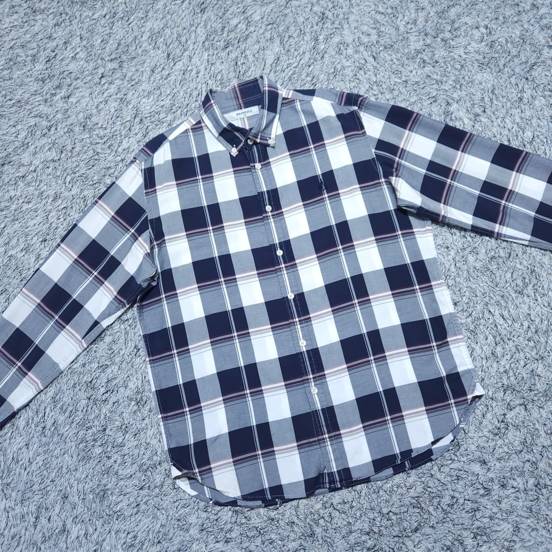 빈폴)105 남자 체크셔츠남방 / 왕눈이샵 상품이미지2