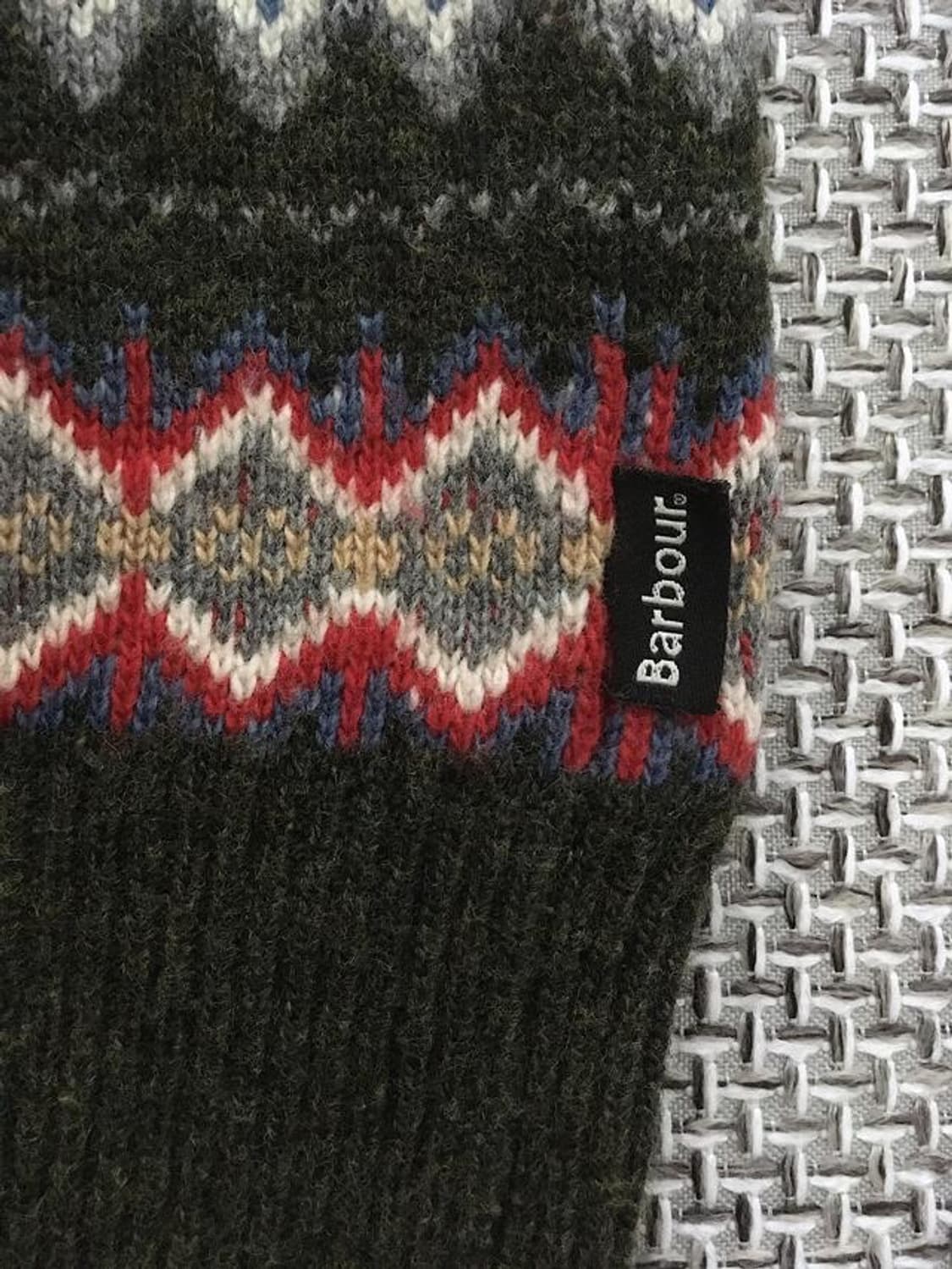 00s elbow patch fairisle sweaters 상품이미지5