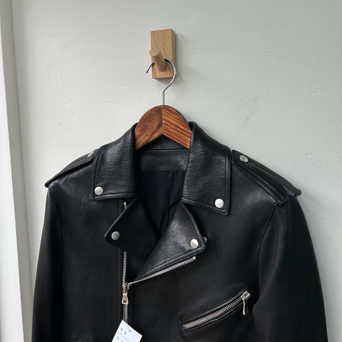 15908 - 발망 레더 라이더 자켓 상품이미지1