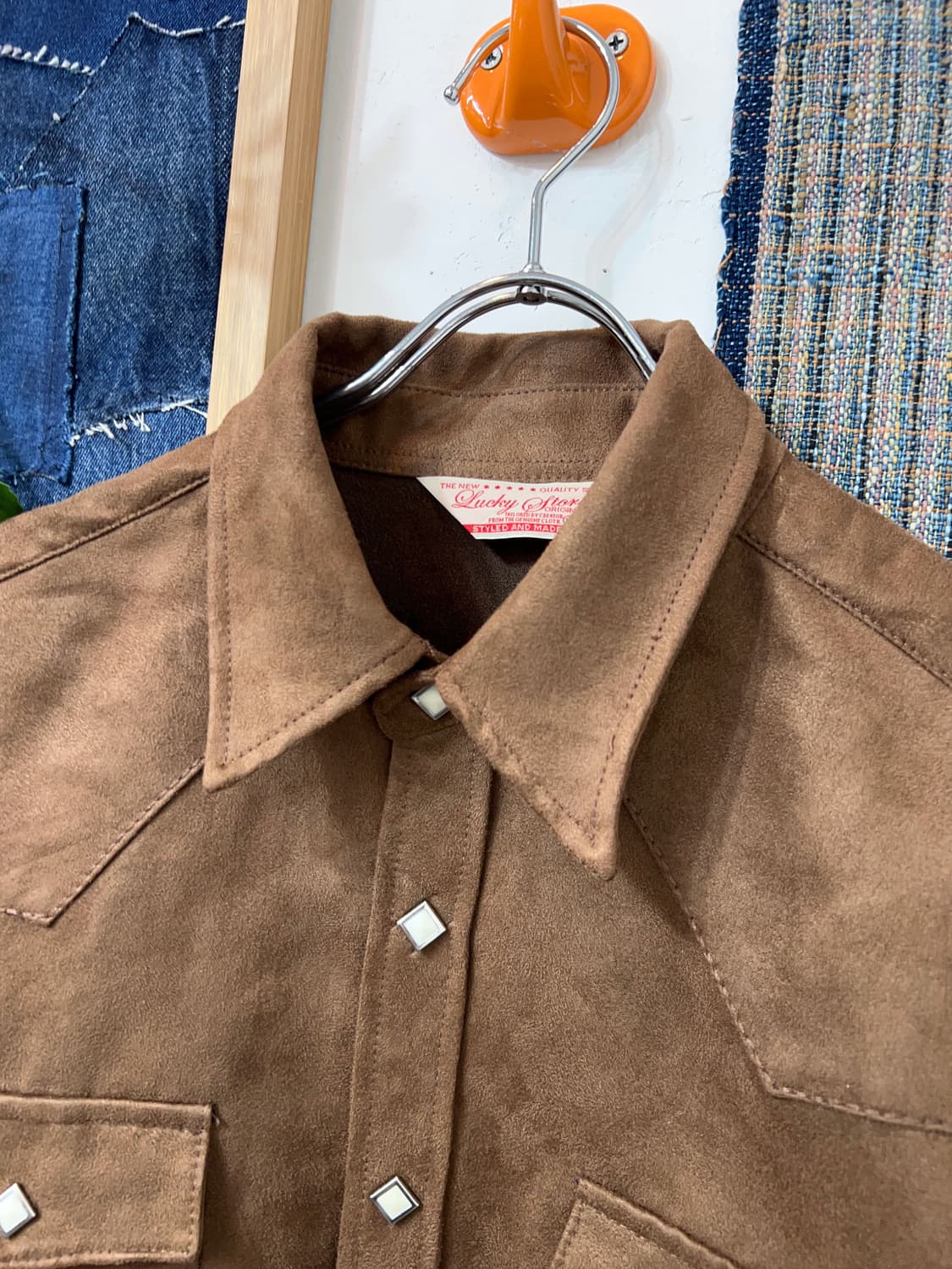 LUCKY JTOYE  Suede Western Shirt 상품이미지4