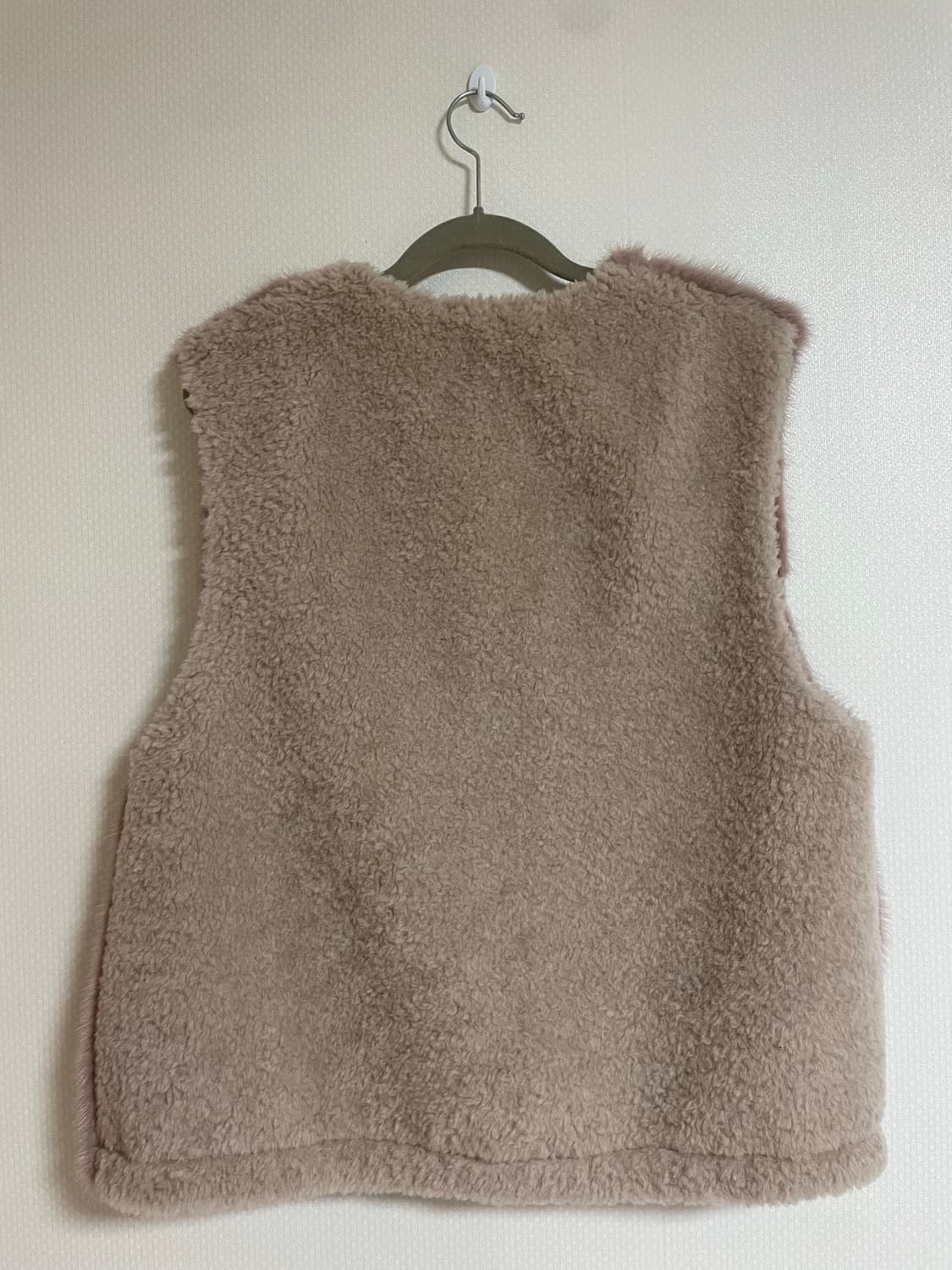 밍크 양모 콤비 베스트 상품이미지2