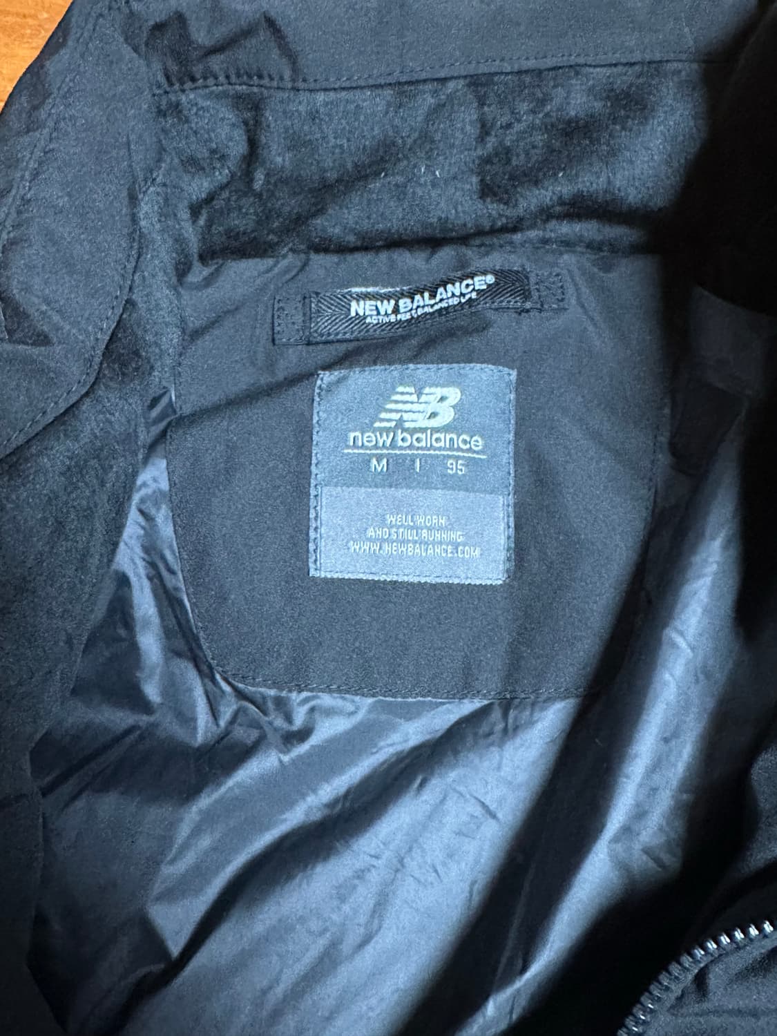 뉴발란스 UNI 액티브 숏 다운 자켓 black M 상품이미지8