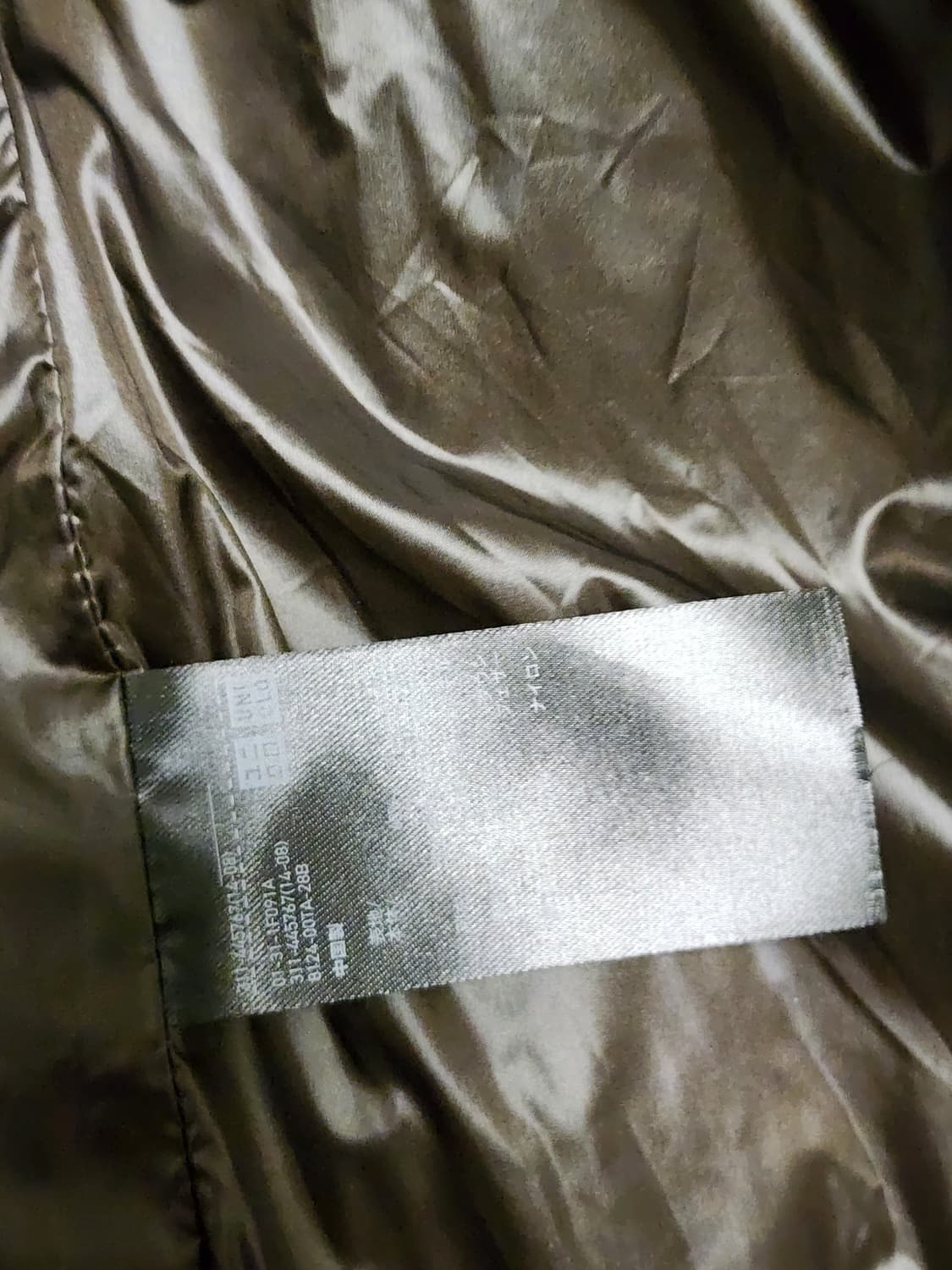 유니클로+J 질샌더 오버사이즈 다운 파카 올리브XXL 상품이미지10