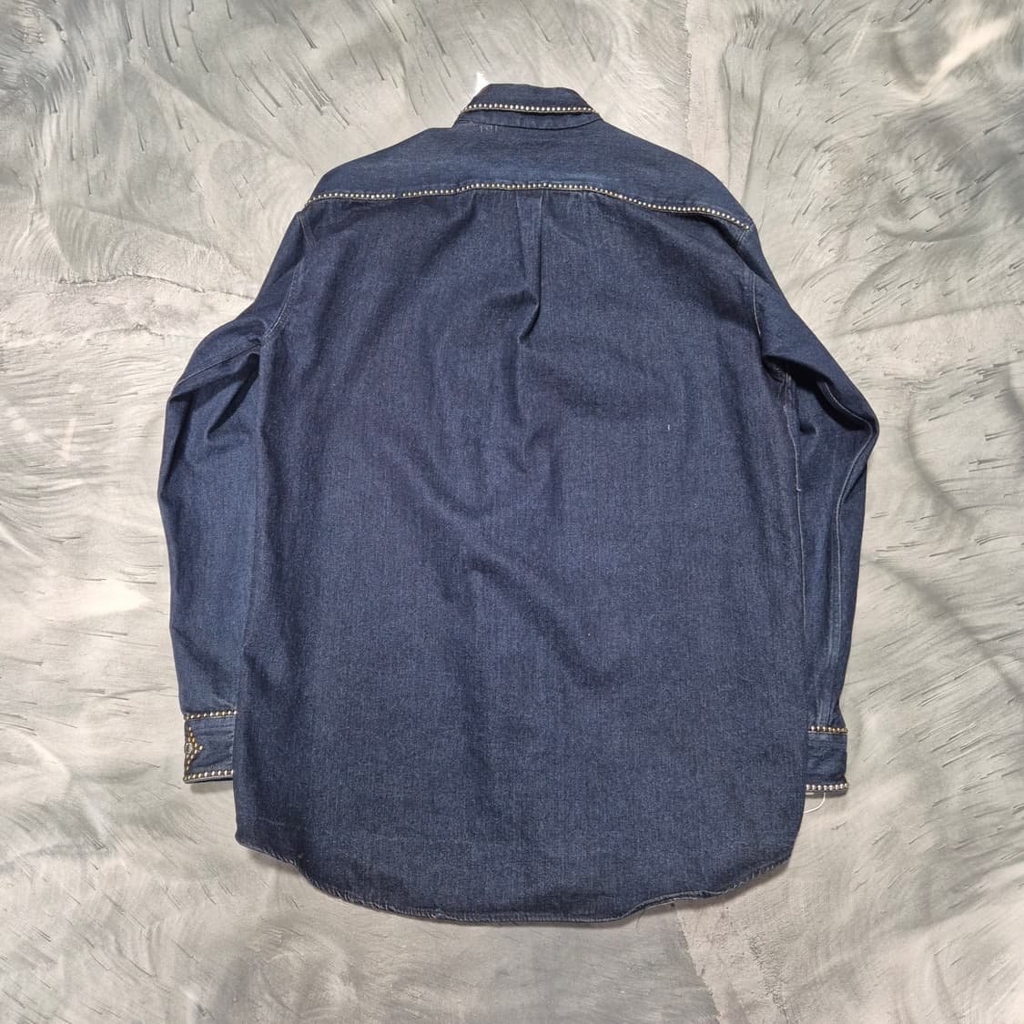 폴로랄프로렌 스터드 큐빅 데님 청 셔츠 105 상품이미지2