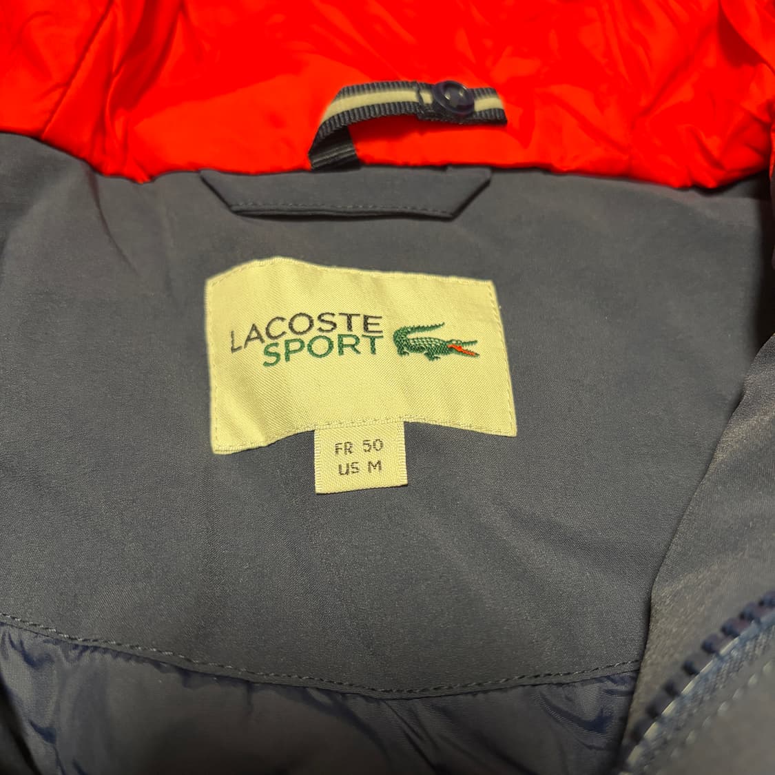 라코스테 딥네이비 투웨이 바람막이 점퍼 상품이미지6