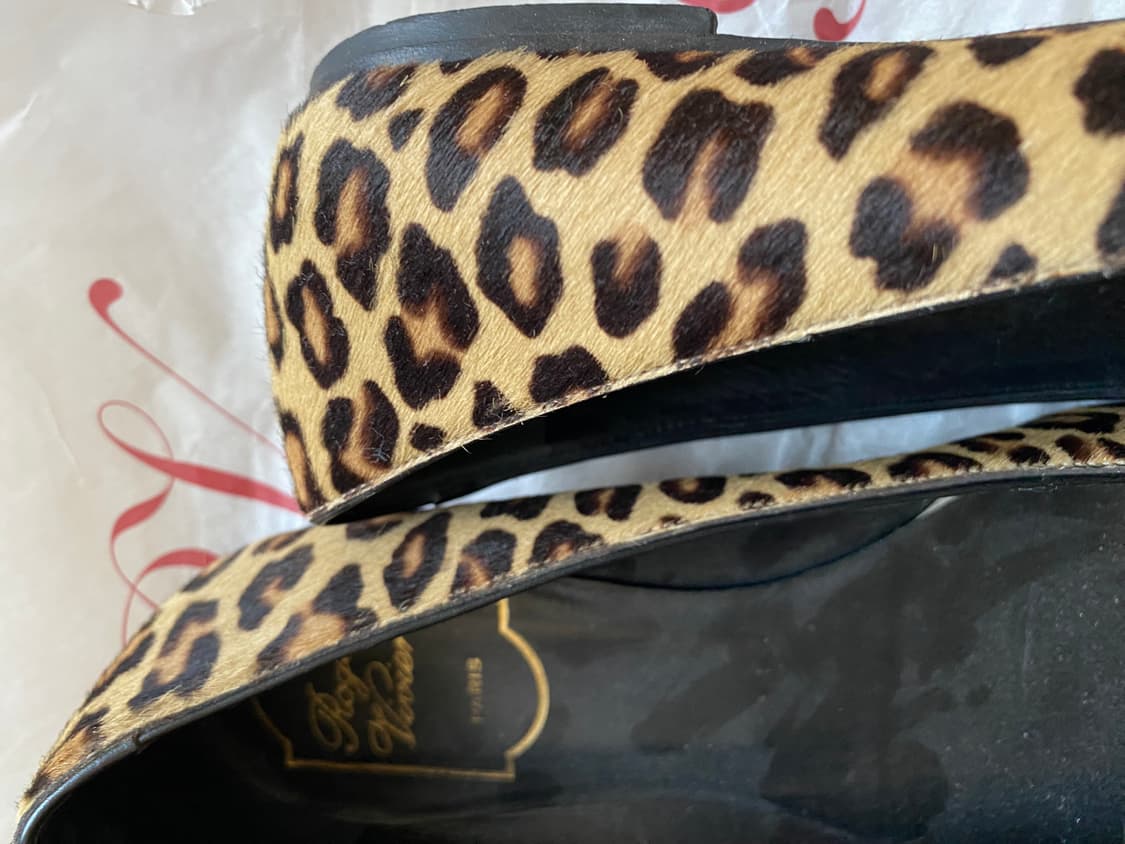 로저비비에 호피 플랫 240사이즈 상품이미지4